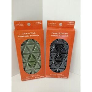 LOT of 2 Ashland Fall Scented Wax Melts 2.5 OZ EACH NEW